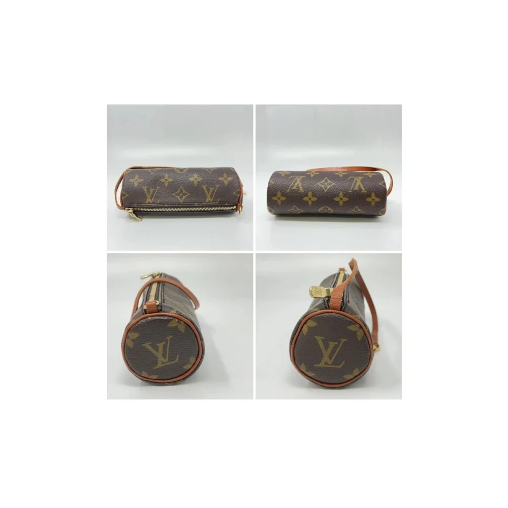 Auth Louis Vuitton Papillon Pouch - Picture 4 of 7